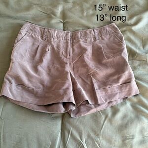 Elle Brown Casual Shorts